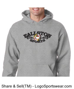 FS Heavyweight Hooded LAX Sweatshirt Design Zoom